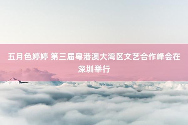 五月色婷婷 第三届粤港澳大湾区文艺合作峰会在深圳举行